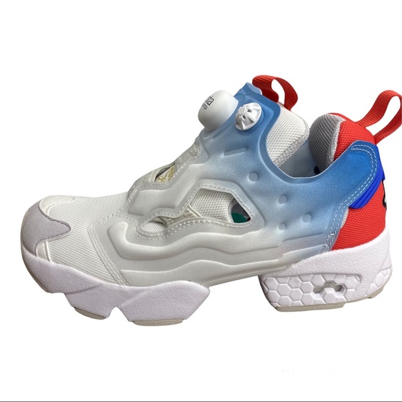 Reebok Unisex Instapump Fury OG NM Ombre Sneaker EH3255 White/Pink/Blue … - Picture 1 of 11
